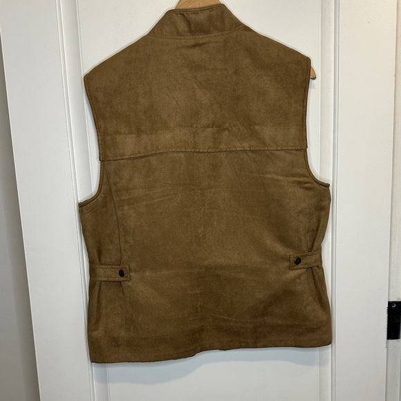Banana Republic vegan suede vest size small - Picture 2 of 2